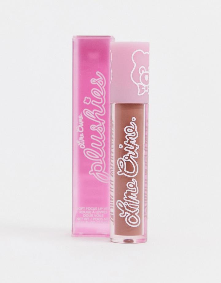 Lime Crime Plushies Soft Matte Lipstick -chocolate Milk - Brown