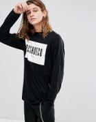 Dc Shoes Long Sleeve T-shirt With Squareside Logo - Black