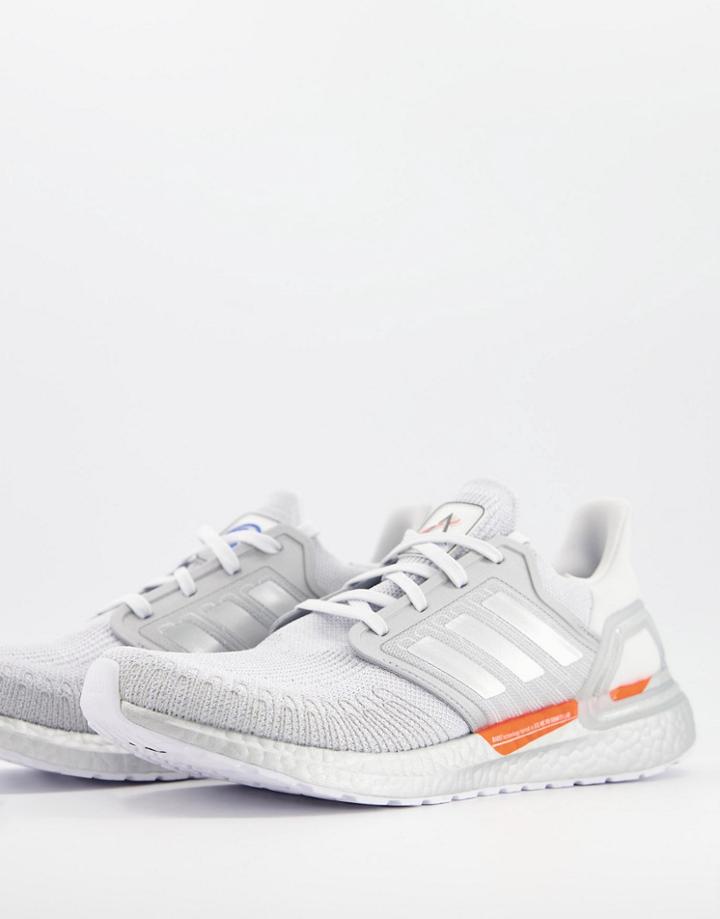 Adidas Running Ultraboost 20 Dna Sneakers In Silver