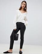 Emme Attuale Tailored Skinny Pants - Gray