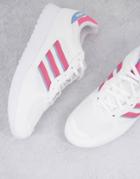 Adidas Originals Special 21 Sneakers In White And Pink