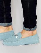 Ted Baker Carlsun Suede Loafers - Blue