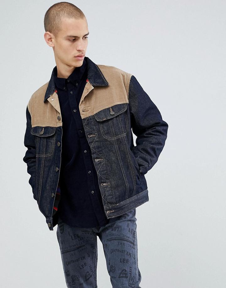 Lee Rider Denim Jacket Rinse - Blue