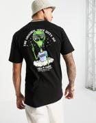 Vans Just Visiting T-shirt In Black