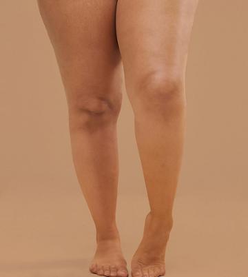 Nubian Skin 15 Denier Nude Tights In Warm-beige