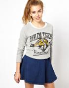 Brave Soul Harlem Tigers Sweatshirt - Gray