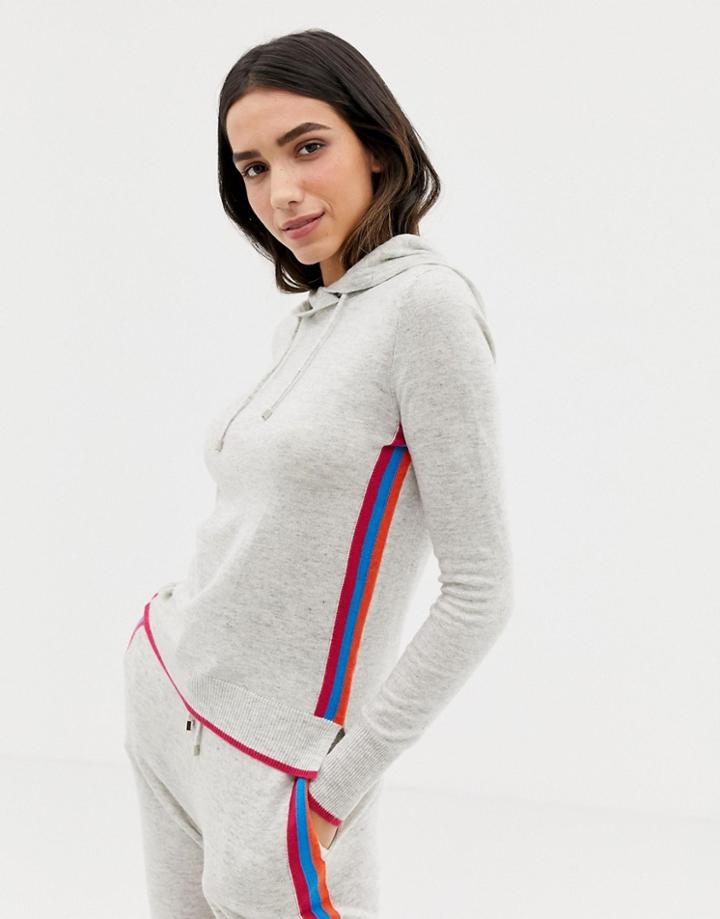 Oasis Rainbow Stripe Hoodie - Multi