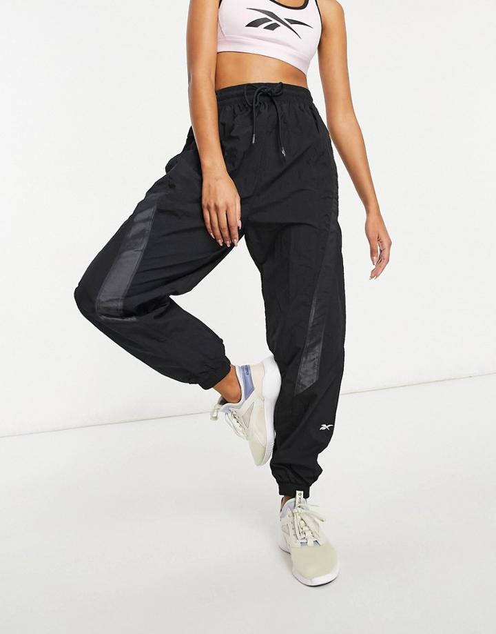 Reebok Training Woven Tech Sweatpants In Black