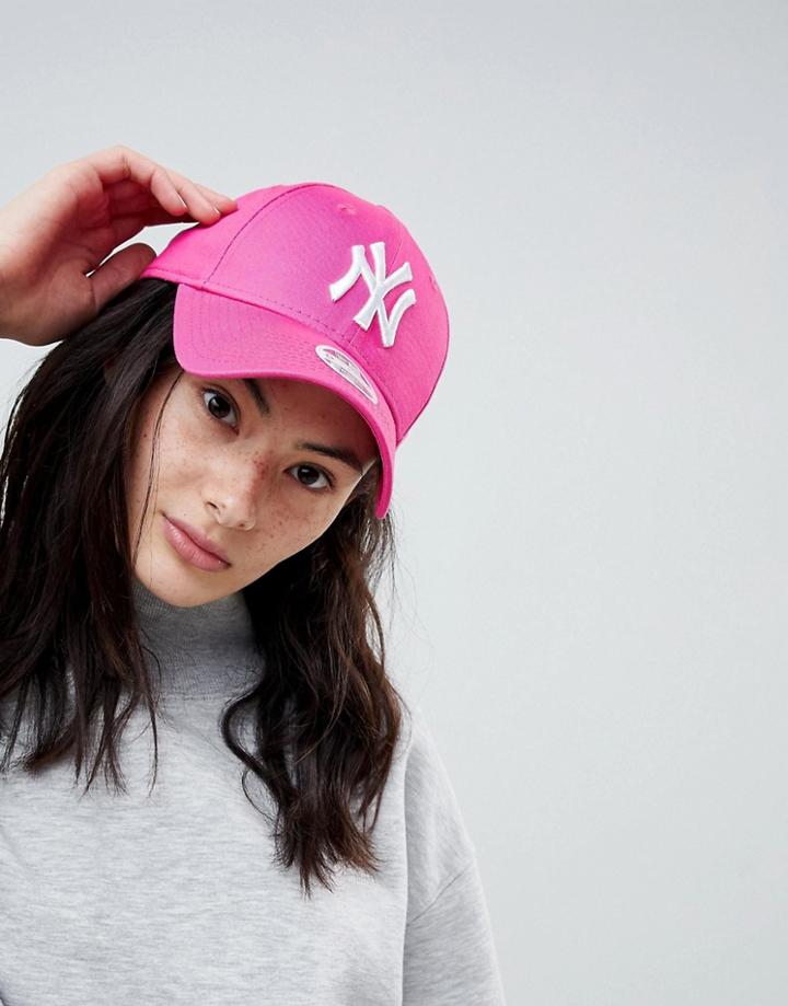 New Era 9forty Hot Pink Cap - Pink
