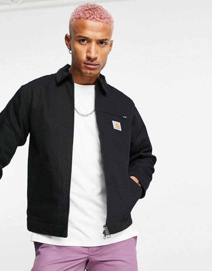 Carhartt Wip Detroit Jacket In Black