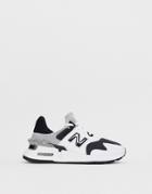 New Balance 997s Sneakers In White & Black - White