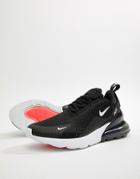 Nike Air Max 270 Sneakers In Black/white