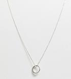 Kingsley Ryan Sterling Silver Circle Pendant Necklace