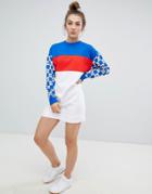 Asos Design Pepsi Sweat Dress - Multi