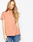 Asos Swing T-shirt - Dark Nude
