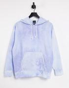 Nike Training Icon Clash Tie Dye Hoodie In Blue-blues