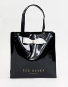 Ted Baker Almacon Bow Large Icon Bag-black