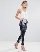 Ted Baker Chelsea Print Pant - Black