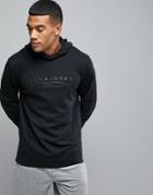 Jack & Jones Tech Hoodie With Graphic Logo - Black