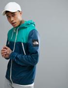 The North Face 1990 Mountain Jacket Hooded In Blue/green - Blue
