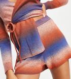 Fashion Union Exclusive Knitted Beach Short In Ombre - Part Of A Set-multi