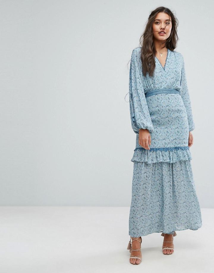 Stevie May The Mystic Billow Floral Maxi Dress - Multi