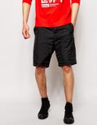 Weekday Quilted Shorts Loaded - Black