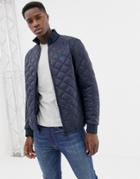 Barbour Beacon Bole Quilted Jacket In Navy