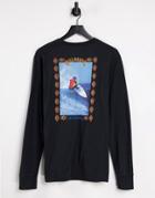 Billabong Past Love Is T-shirt In Black