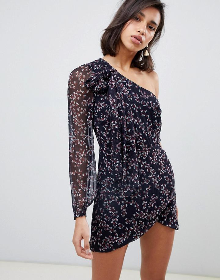 Stevie May Woodblock Mini Dress - Multi