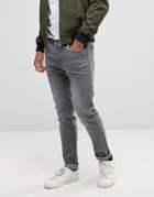 Threadbare Straight Fit Jeans - Gray