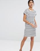 Selected Natali Dress In Striped Jersey