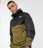 The North Face Wind Anorak In Green Exclusive To Asos