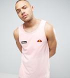 Ellesse Tank In Dip Dye - Pink