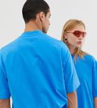 Collusion Unisex T-shirt In Blue - Blue