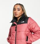 The North Face Saikuru Cropped Jacket In Pink Exclusive At Asos