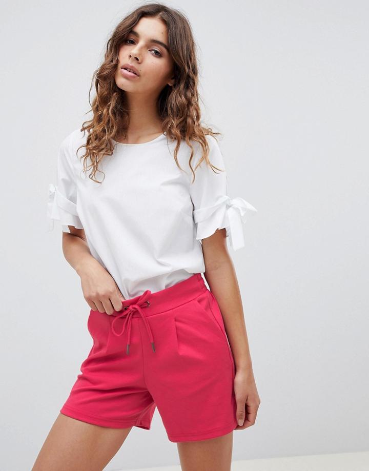 B.young Longline Shorts - Pink