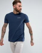 Gandys T-shirt With Small Logo In Navy - Navy