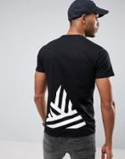 Friend Or Faux Coms Back Print T-shirt - Black