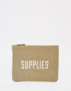 Men's Society Supplier Pouch Toiletry Bag In Green - Multi