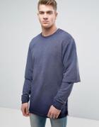 Jack & Jones Layered Sweat - Black