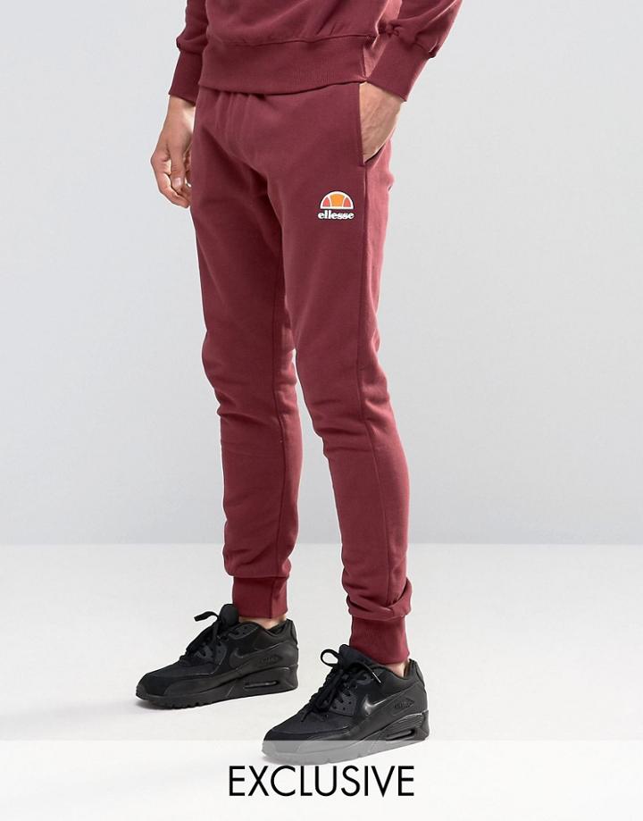 Ellesse Skinny Joggers - Red
