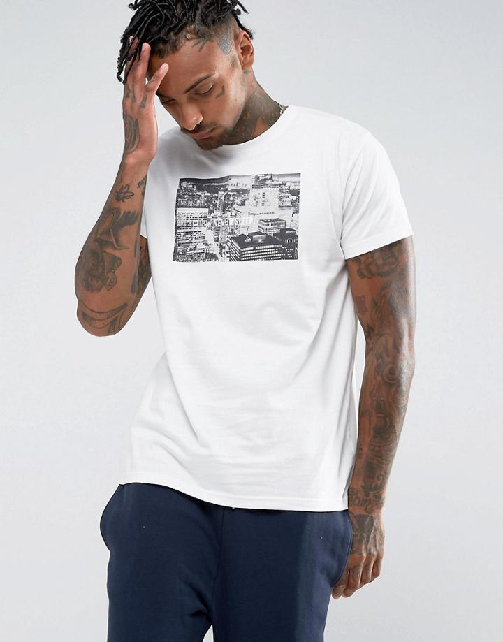 Brooklyn Supply Co Never Sleeps T-shirt - Black