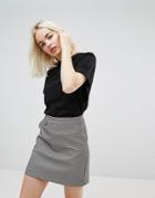 New Look Organic Short Sleeve T-shirt - Black