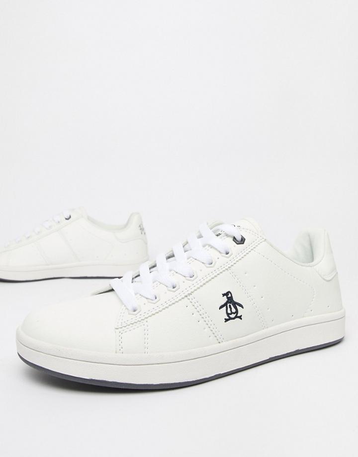 Original Penguin Steadman Sneaker In White - White