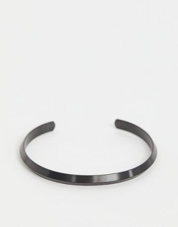 Seven London Cuff Bracelet In Black - Black