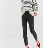 Mango Jegging In Washed Gray