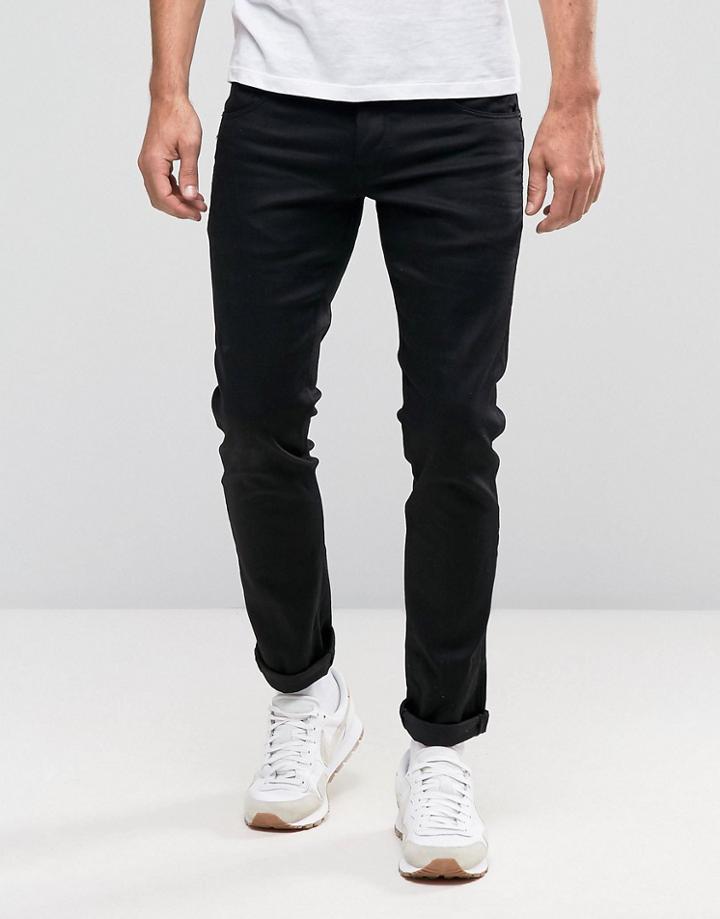 Jack & Jones Slim Fit Jeans In Black - Black