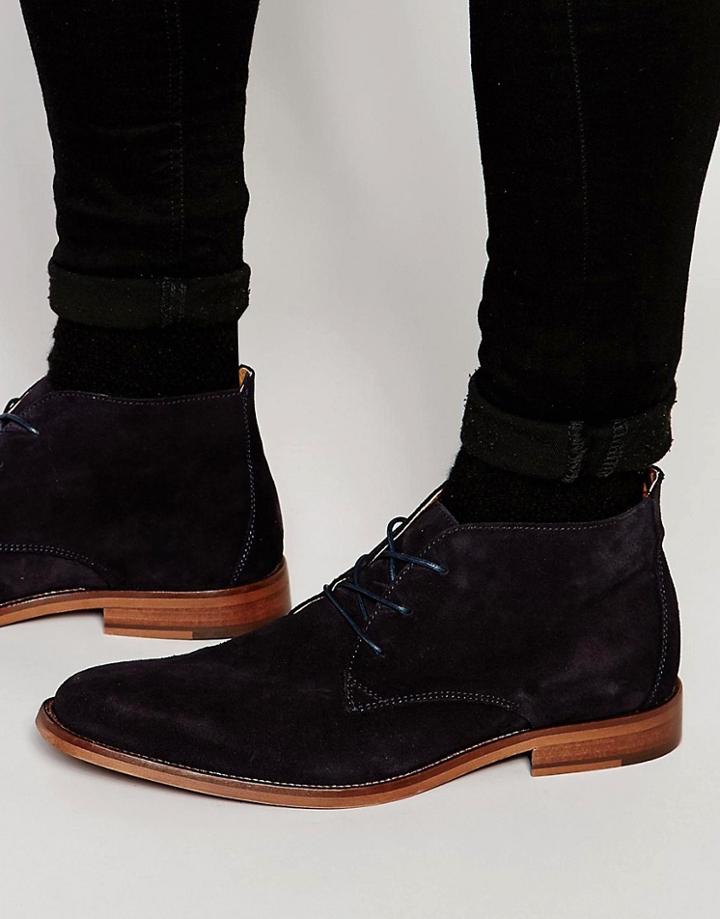 Aldo Renacia Chukka Boots - Navy