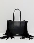 Max & Co Tassel Tote Bag - Black